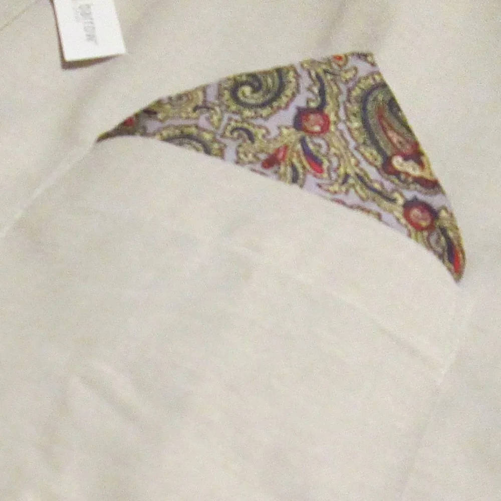 🎈 #SOLD# CROFT & BARROW MEN’S TAN/BEIGE DRESS SHIRT – 17/36 NEW 🎈 - Picture 14 of 15